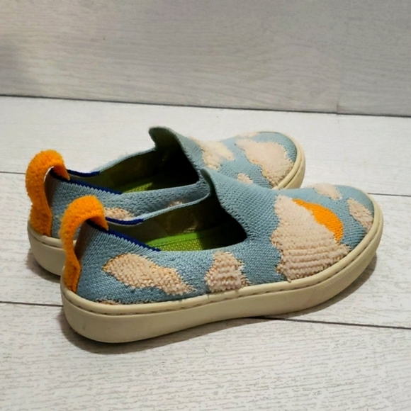 Rothys 10 blue skies flat loafers youth sneakers - Picture 2 of 6